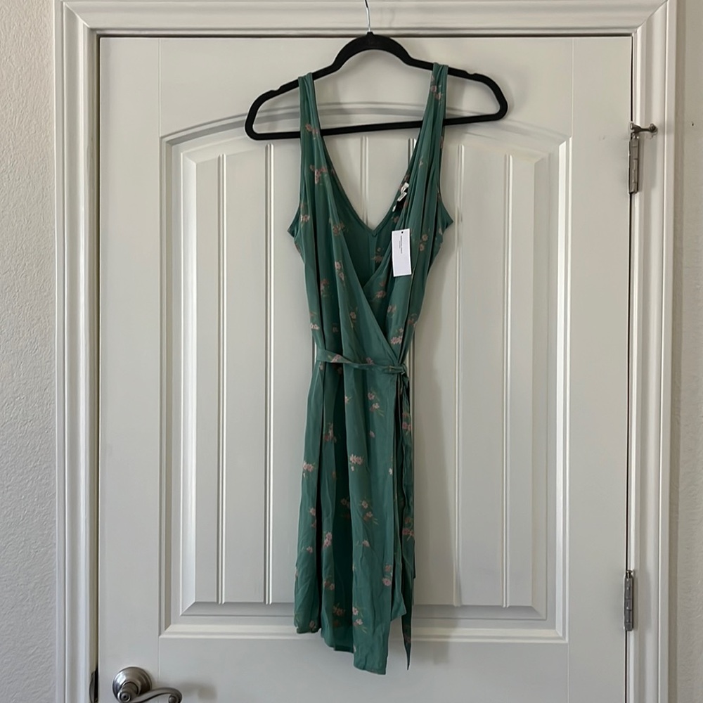 AE floral print wrap dress